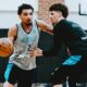 lamelo ball guards james bouknight during hornets day 1 training camp