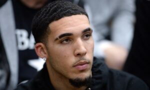 LiAngelo watches game