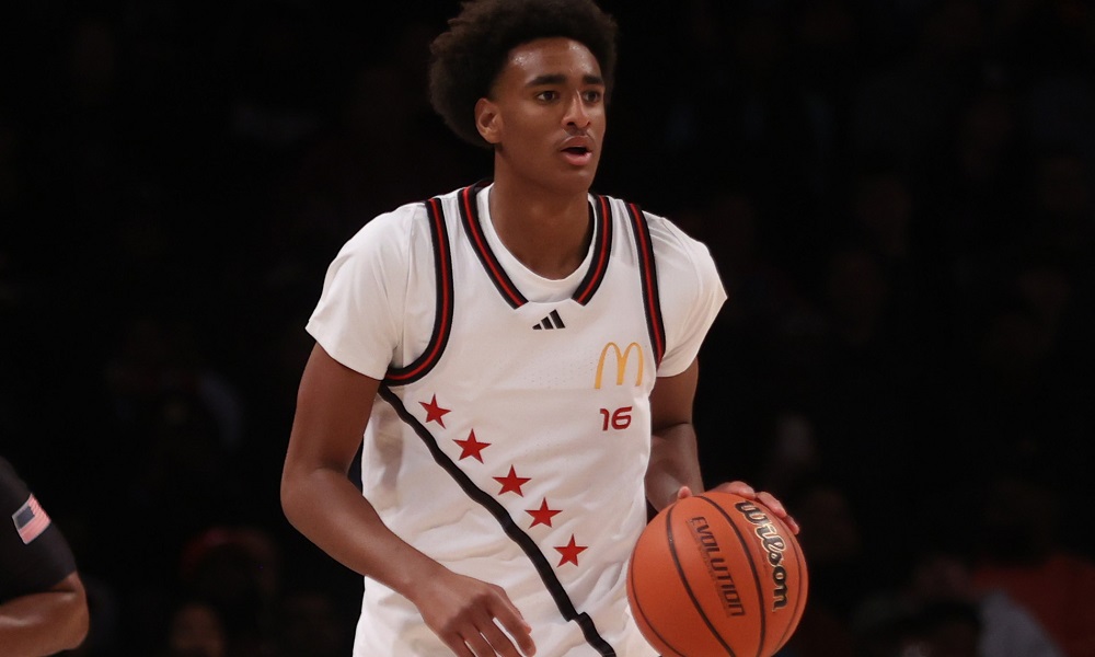 Alijah Arenas during Mcds game
