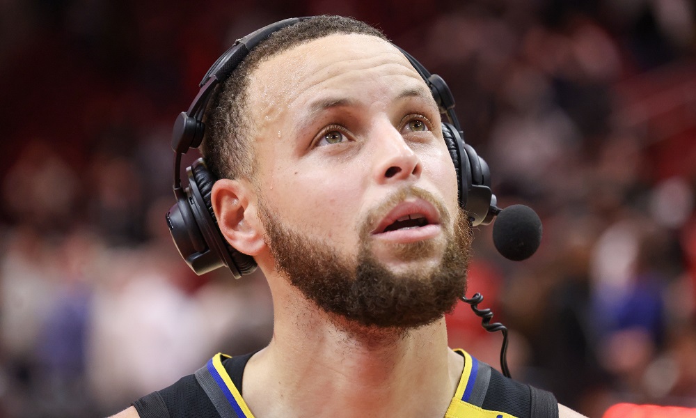 Curry chats postgame