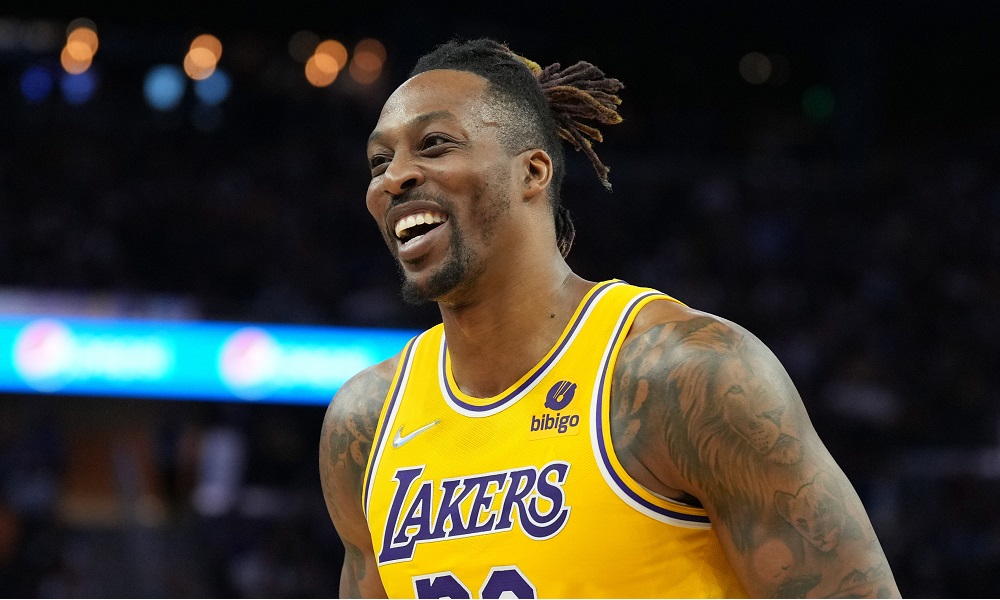 Dwight Howard smiles