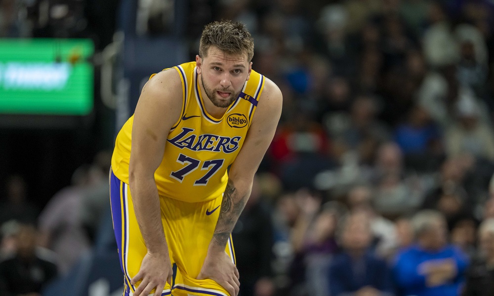Luka looks sick during game