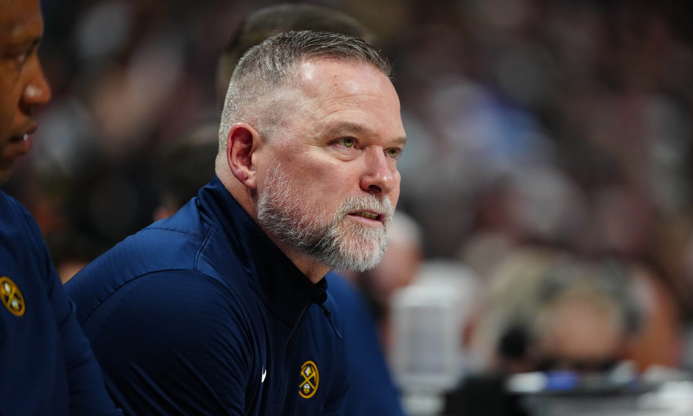 Close up shot of Michael Malone.