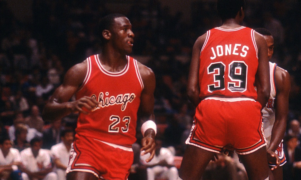 Michael Jordan plays Knicks