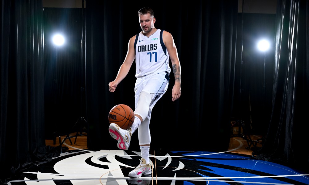 Luka Doncic's love for Dallas and soccer has caused him to give a $1.2K donation to a high school team.
