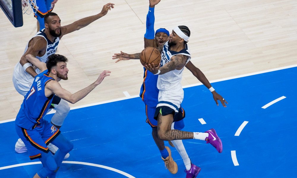 Oklahoma City Thunder's defense vs. Minnesota Timberwolves