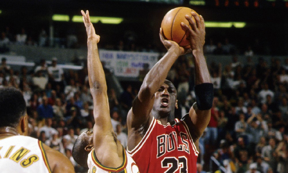 Michael Jordan vs Sonics in 1996 Finals