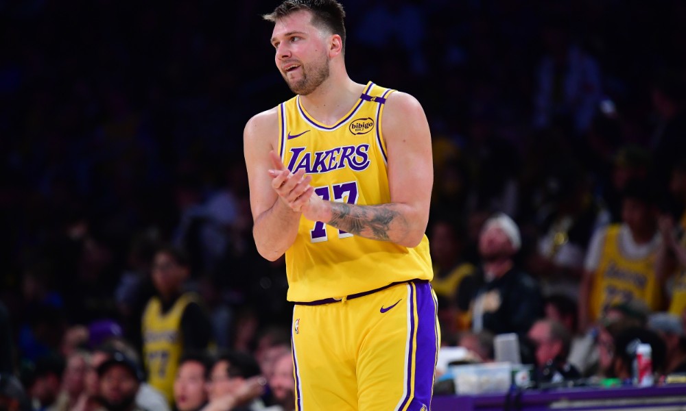 Luka Doncic member of the LA Lakers