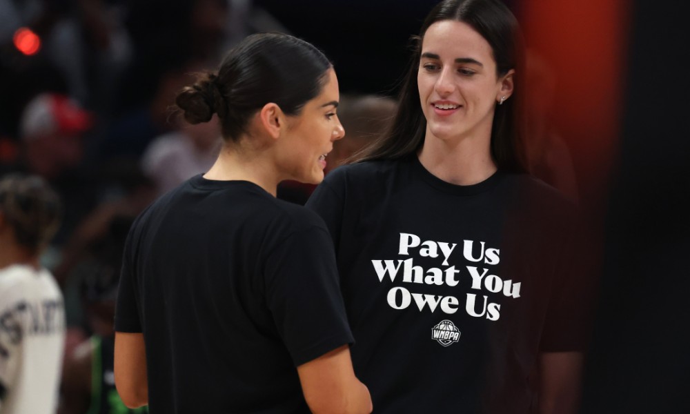 Caitlin Clark wears shirt with message Before All-Star Game