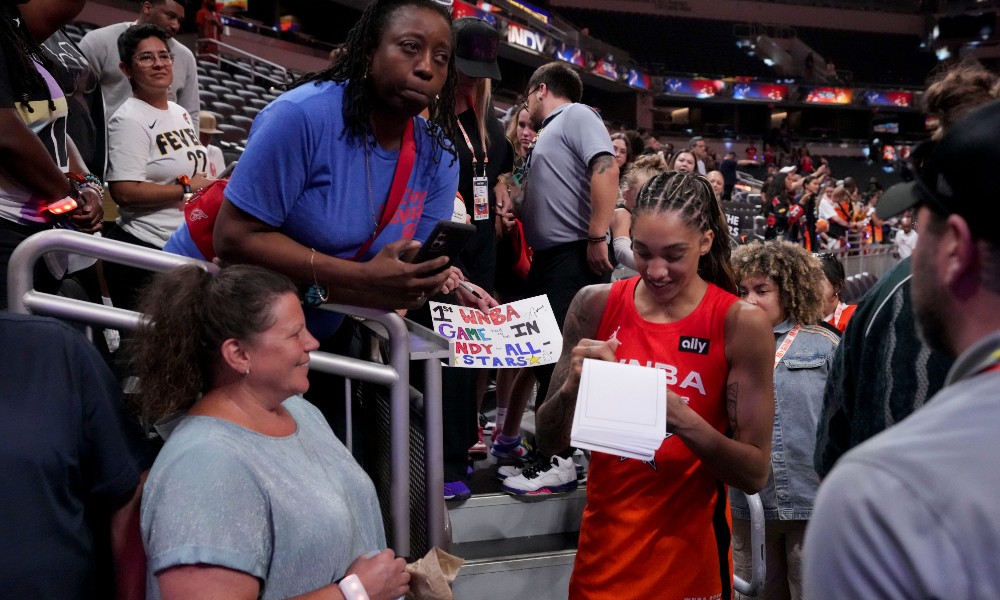 Fans at WNBA All-Star