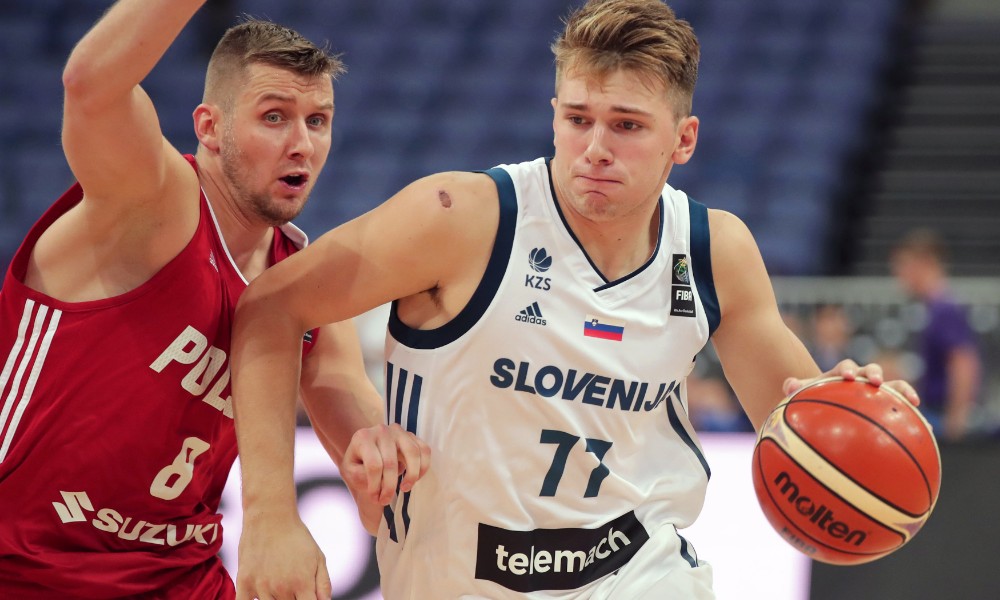 Luka Doncic plays in EuroBasket
