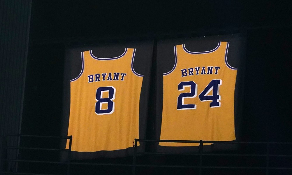 Kobe's 8, 24 jerseys