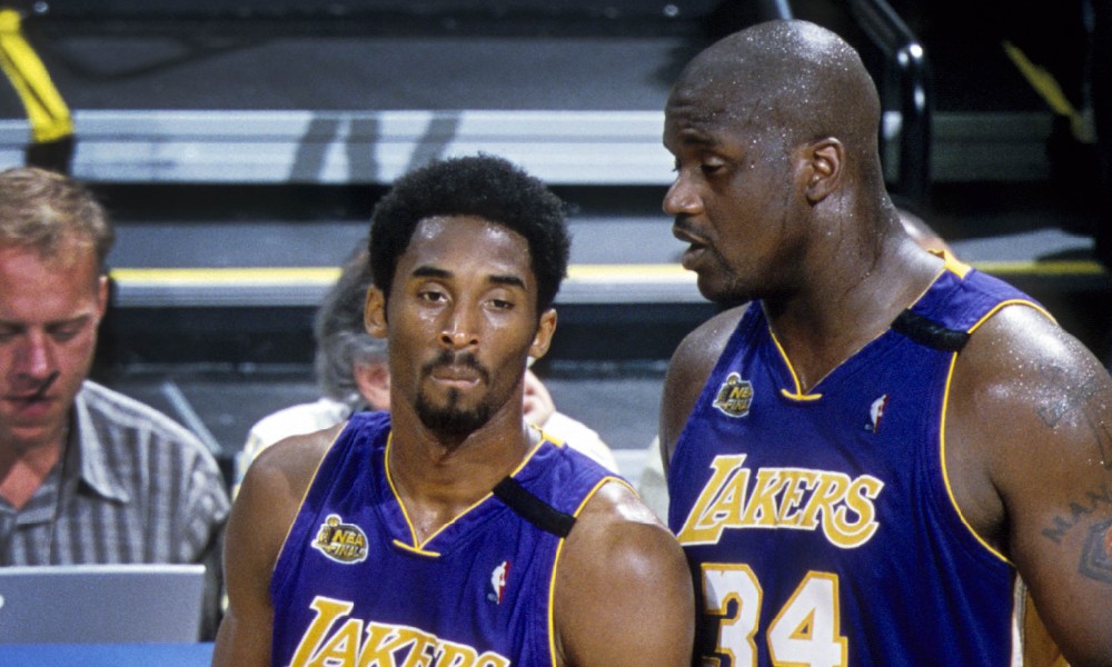 Shaq talks to Kobe
