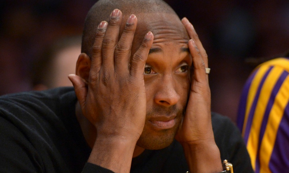 Kobe Bryant reacts to 2013 Lakers