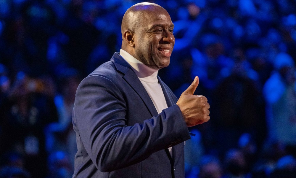 Magic Johnson 75th NBA anniversary