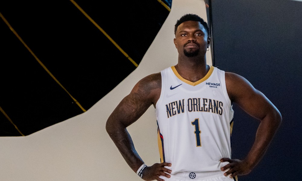 Zion Williamson media day