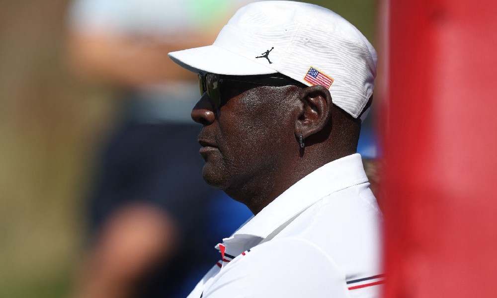 Michael Jordan at Ryder Cup 2025