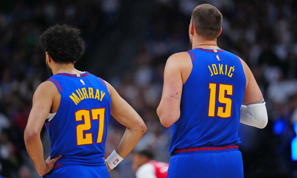 Nikola Jokic and Jamal Murray