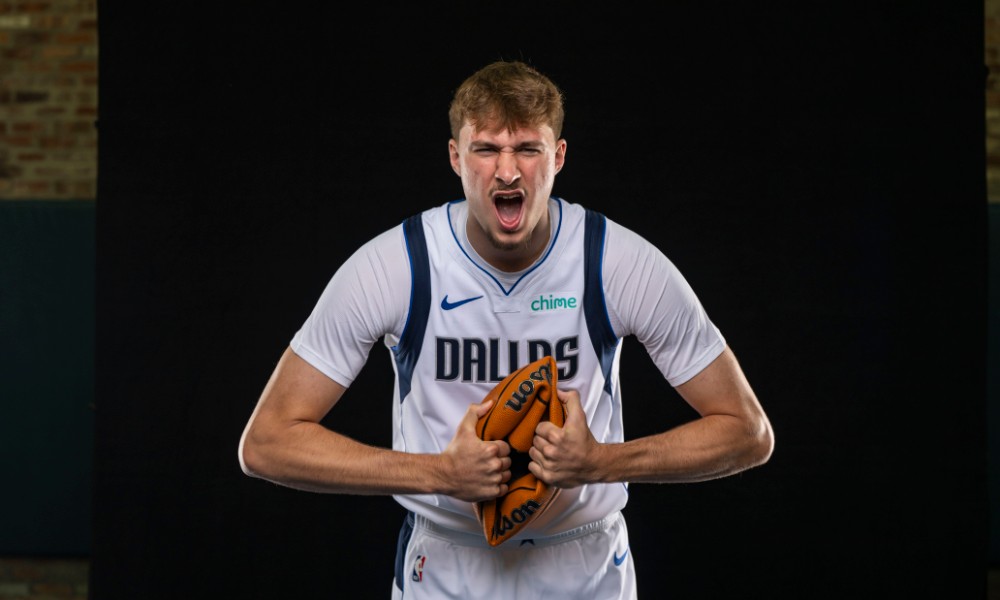 Cooper Flagg NBA media day