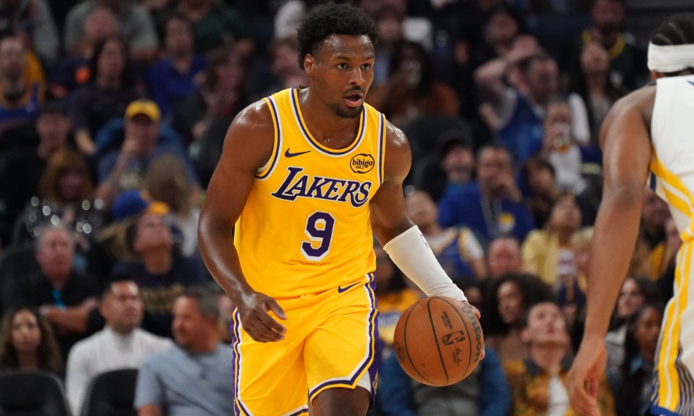 Bronny James preseason
