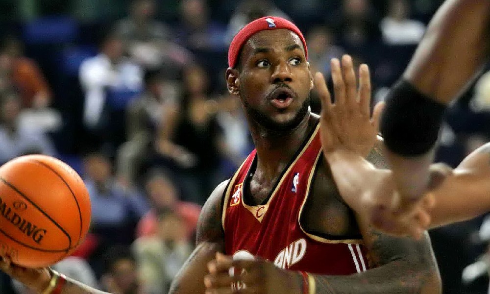 LeBron James in 2007