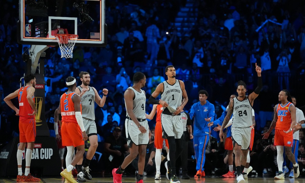 Victor Wembanyama and Spurs shock Thunder in NBA Cup