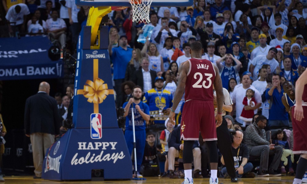 LeBron James on Christmas