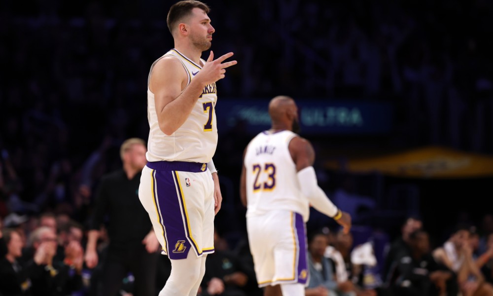 Lakers Grizzlies Luka LeBron