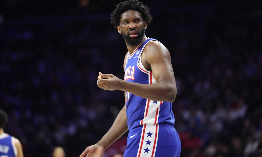 Joel Embiid 76ers Cavaliers