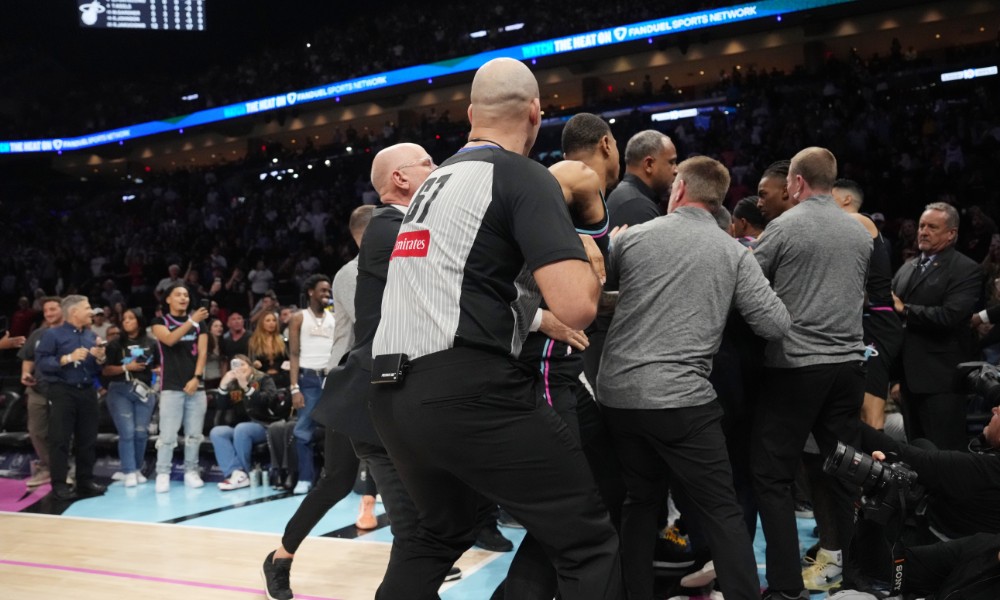Brawl involving Scotty Pippen Jr.