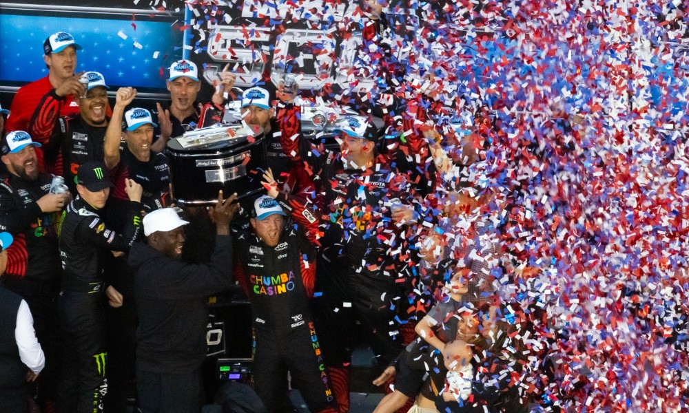 Michael Jordan three-peats in NASCAR