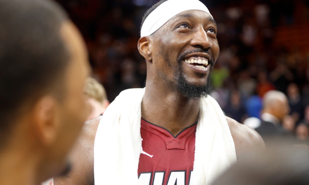 Bam Adebayo after scoring 83 points
